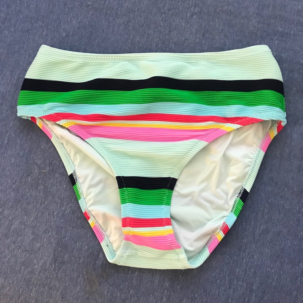 High waisted bikini bottoms